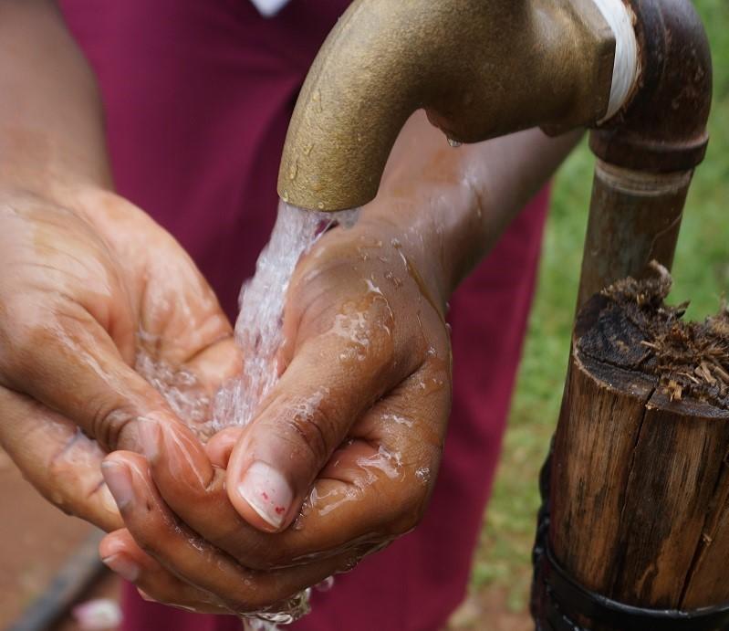 usangi_girls_school_running water usangi_girls_school_running water